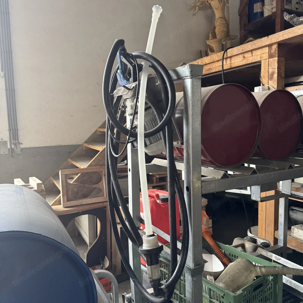 Piusi Diesel pumpe Ad Blue Fass pumpe auto lkw werkstatt landwirtschaft werkzeug maschine 