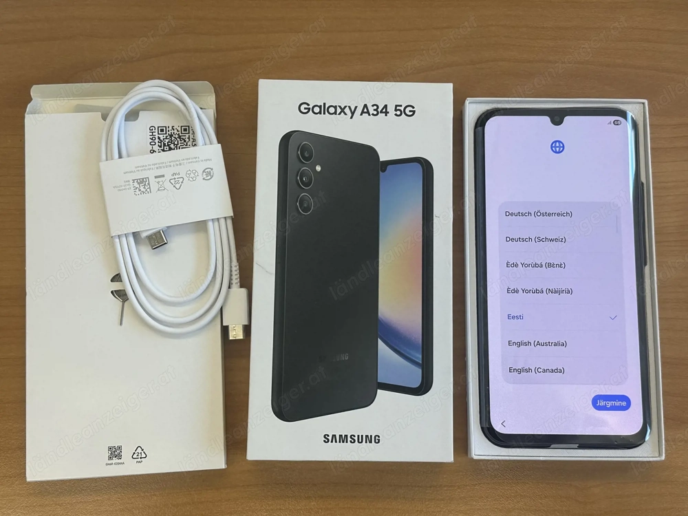 Samsung A34 5G mit 256 GB