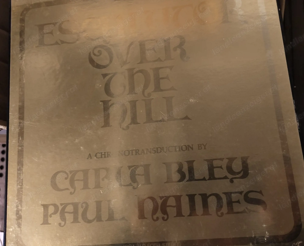 Carla Bley  Escalator over the Hill 