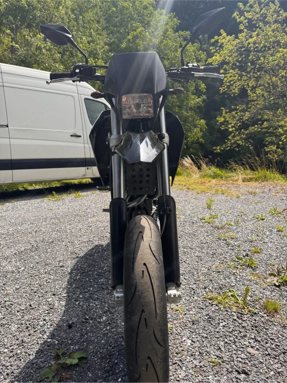 Superschöne LC4 BlackWhite Supermoto