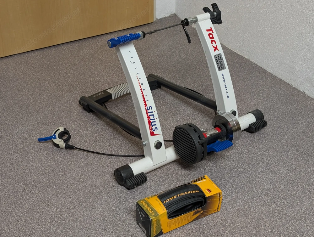 Rollentrainer Tracx Sirius soft gel und Mantel