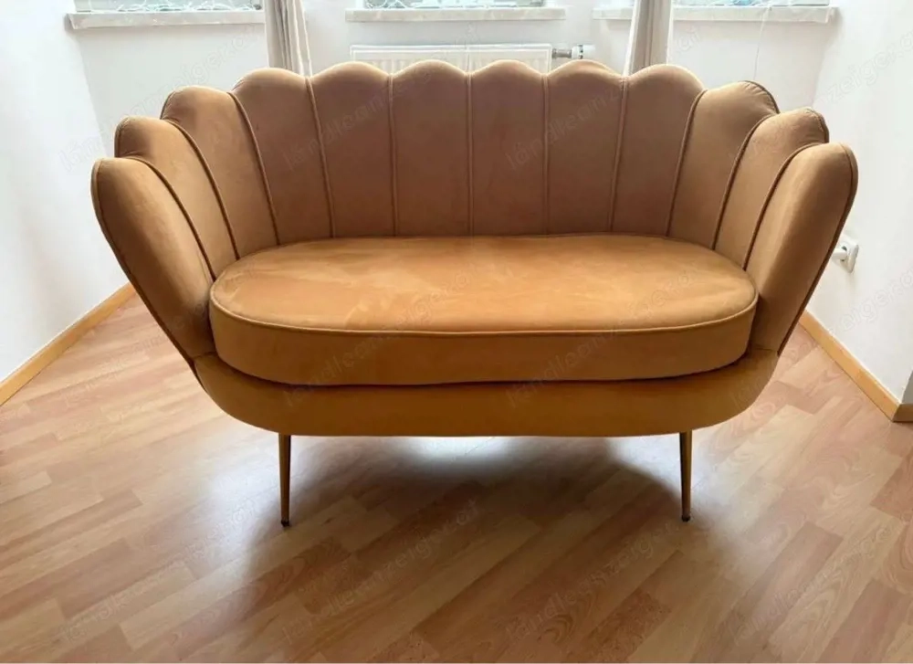 Sofa Senfgelb