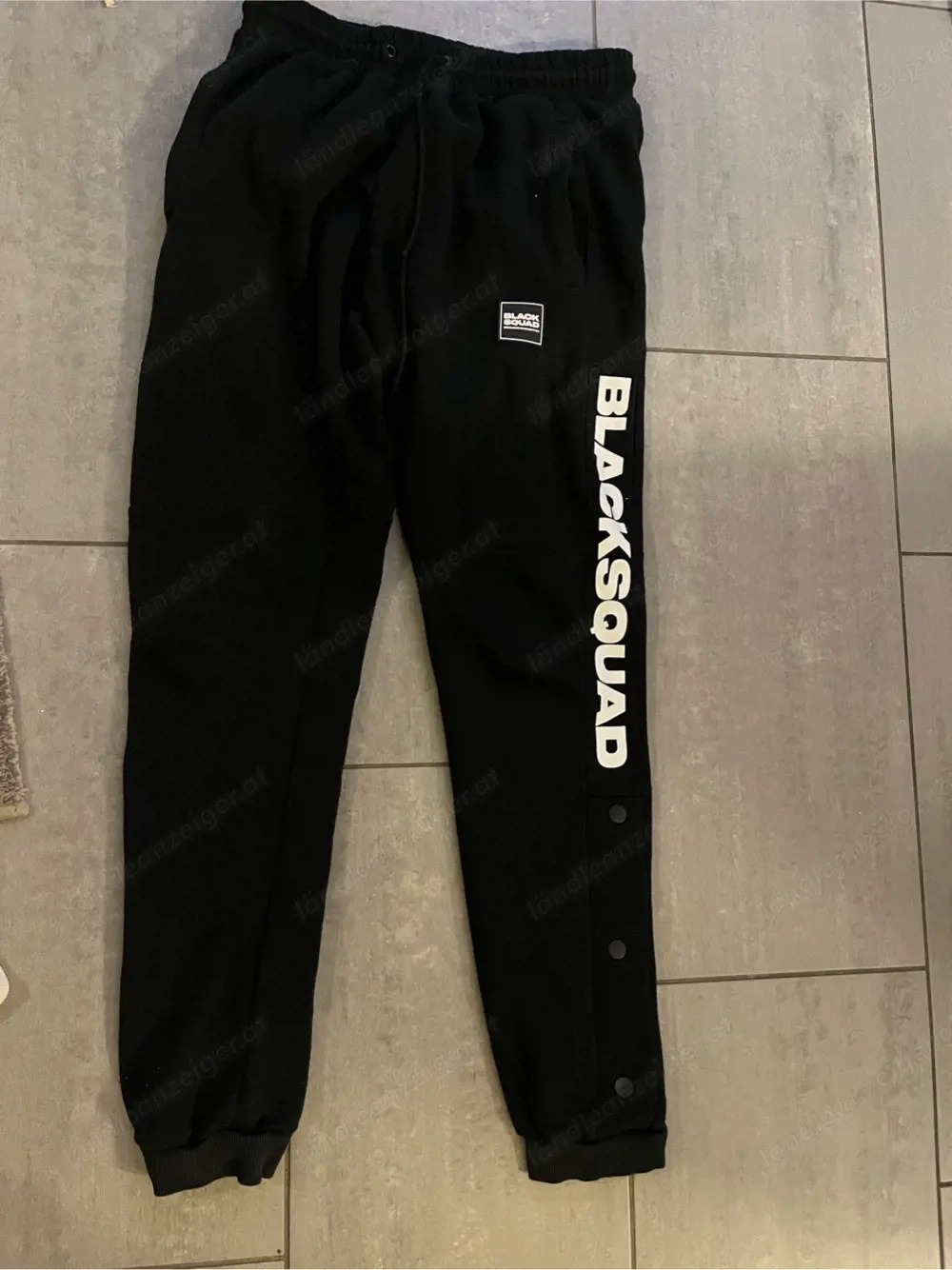 Herrenhose M Schwarz Black Squad 