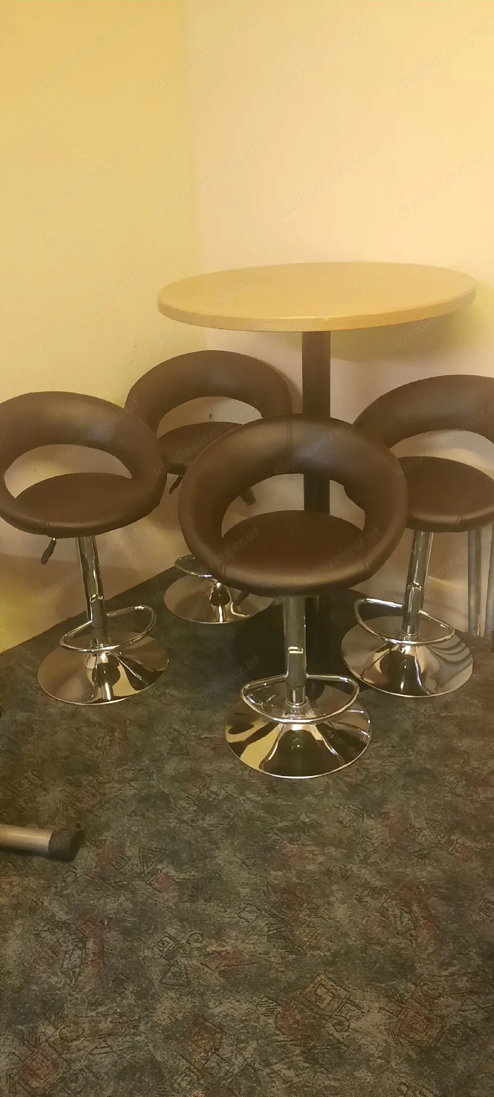 Barsesselset aus Kunstleder