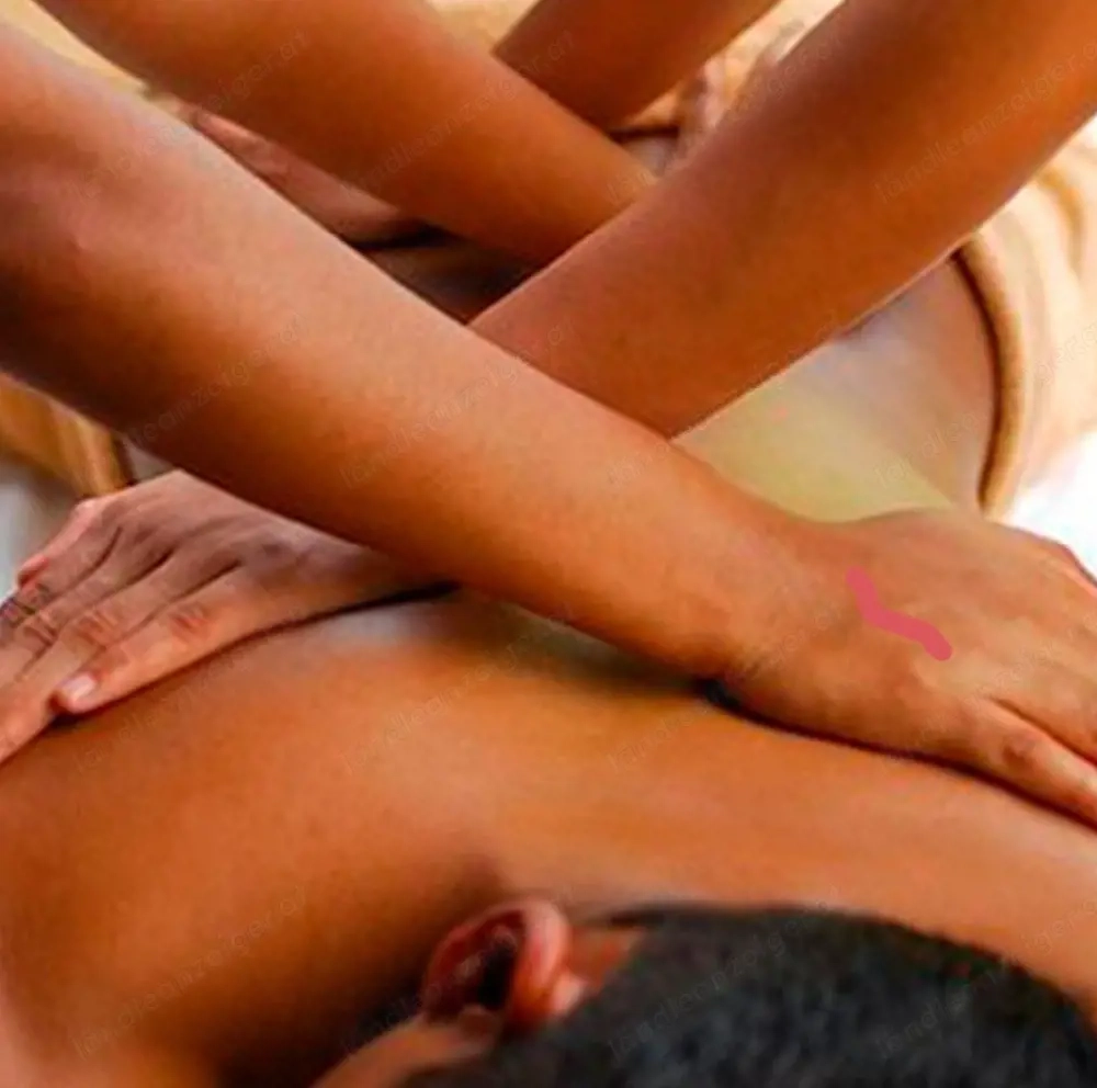 Paar massiert - Nur Haus und Hotelbesuche 