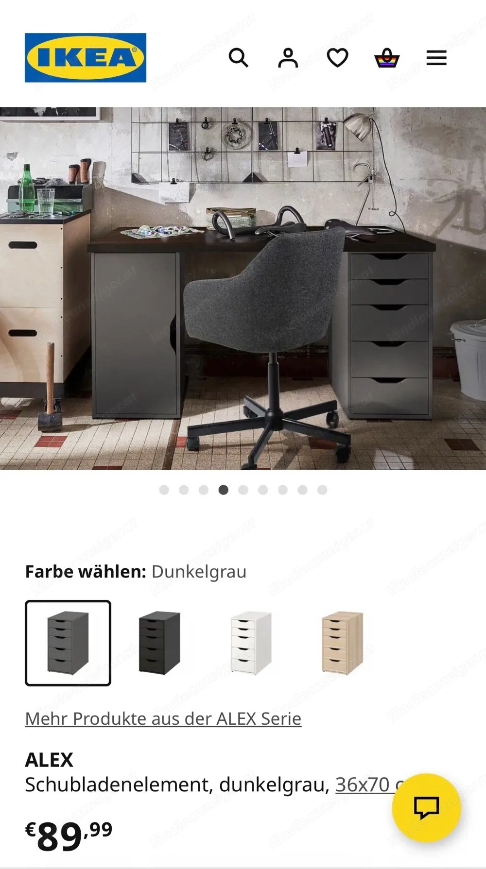 Ikea Schubladenelement