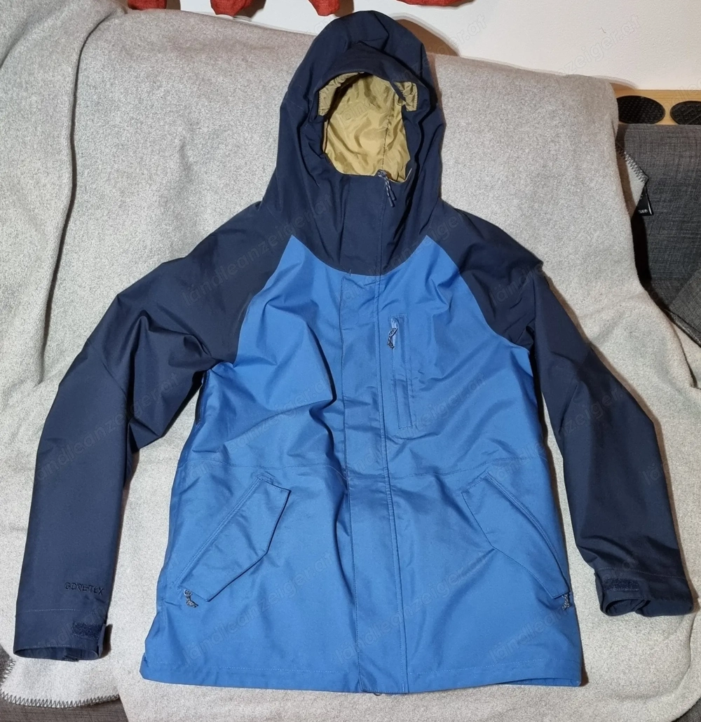 Burton Snowboardjacke Vallarta Blue Mood Indigo - M (Hardshell) 