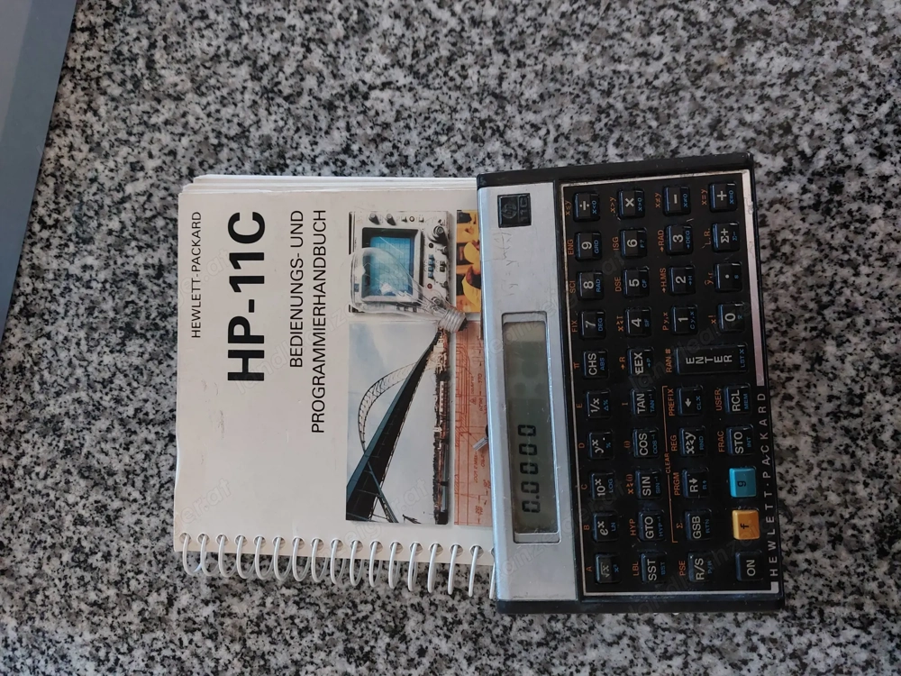 HP-11C Taschenrechner, inkl. Bedienungsanleitung 
