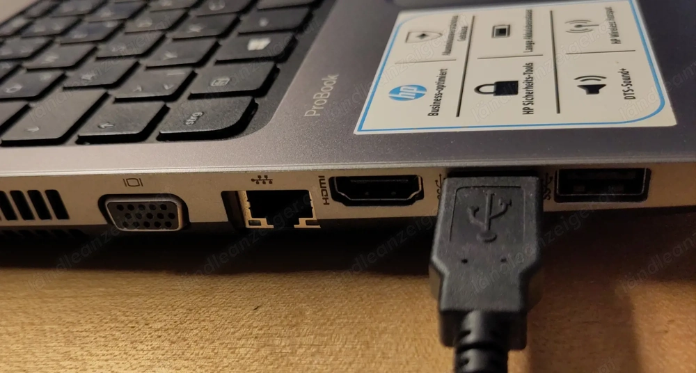 Notebook HP ProBook, 15,6 Zoll, mit LINUX Mint 22.3 (Windows sehr ähnlich) neueste Version,