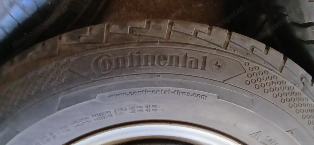  Sommerreifen 4X Komplett mit Stahlfelge gebraucht Fiat Ducato 15" 215 70R ca. 6mm