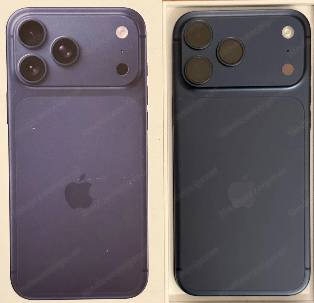 iPhone 17 Pro Max 256 GB Tiefblau