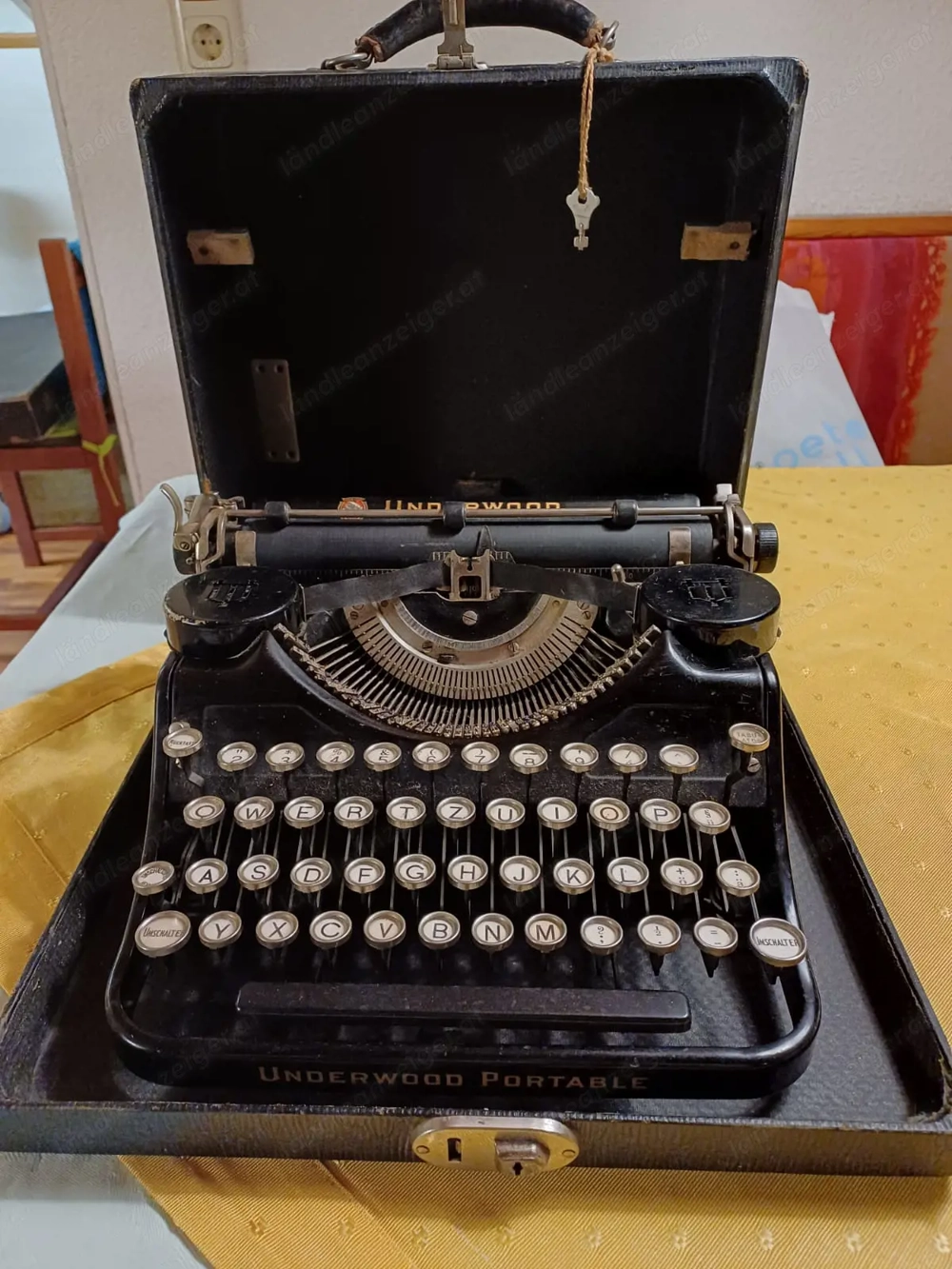 antike Schreibmaschine