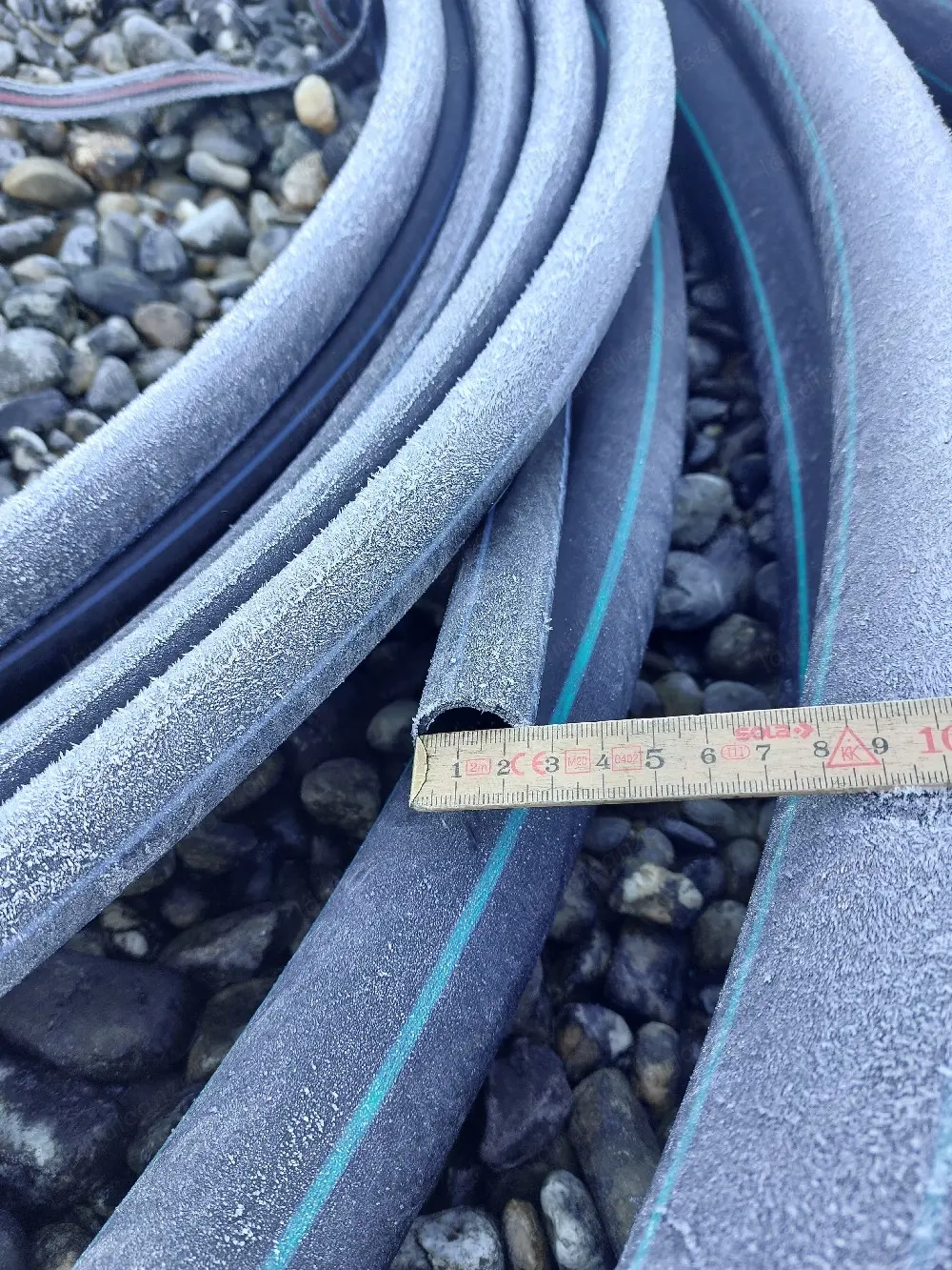 Wasser Erdschlauch 25mm