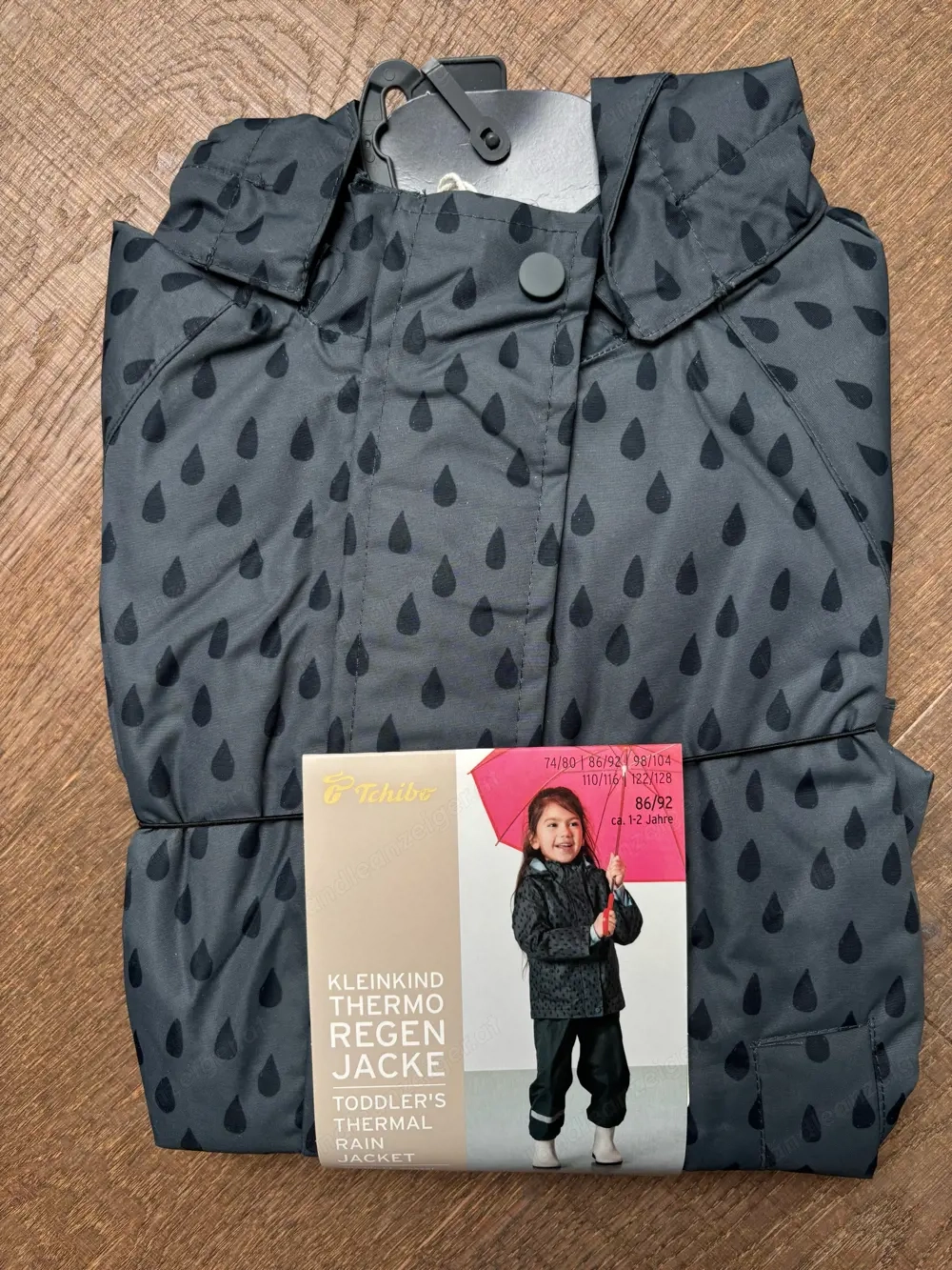 Tchibo Thermo-Regenjacke Gr. 86 92