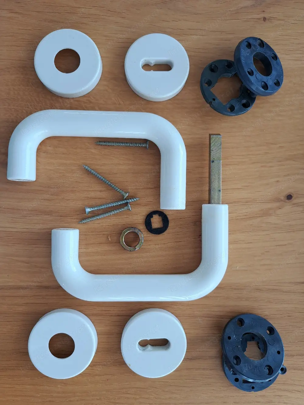 4x Türgriff weiss U-Form