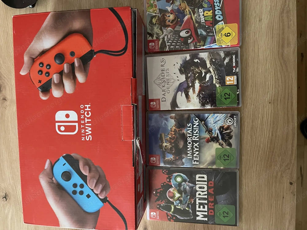 Verkaufe Nitendo Switch Konsole 