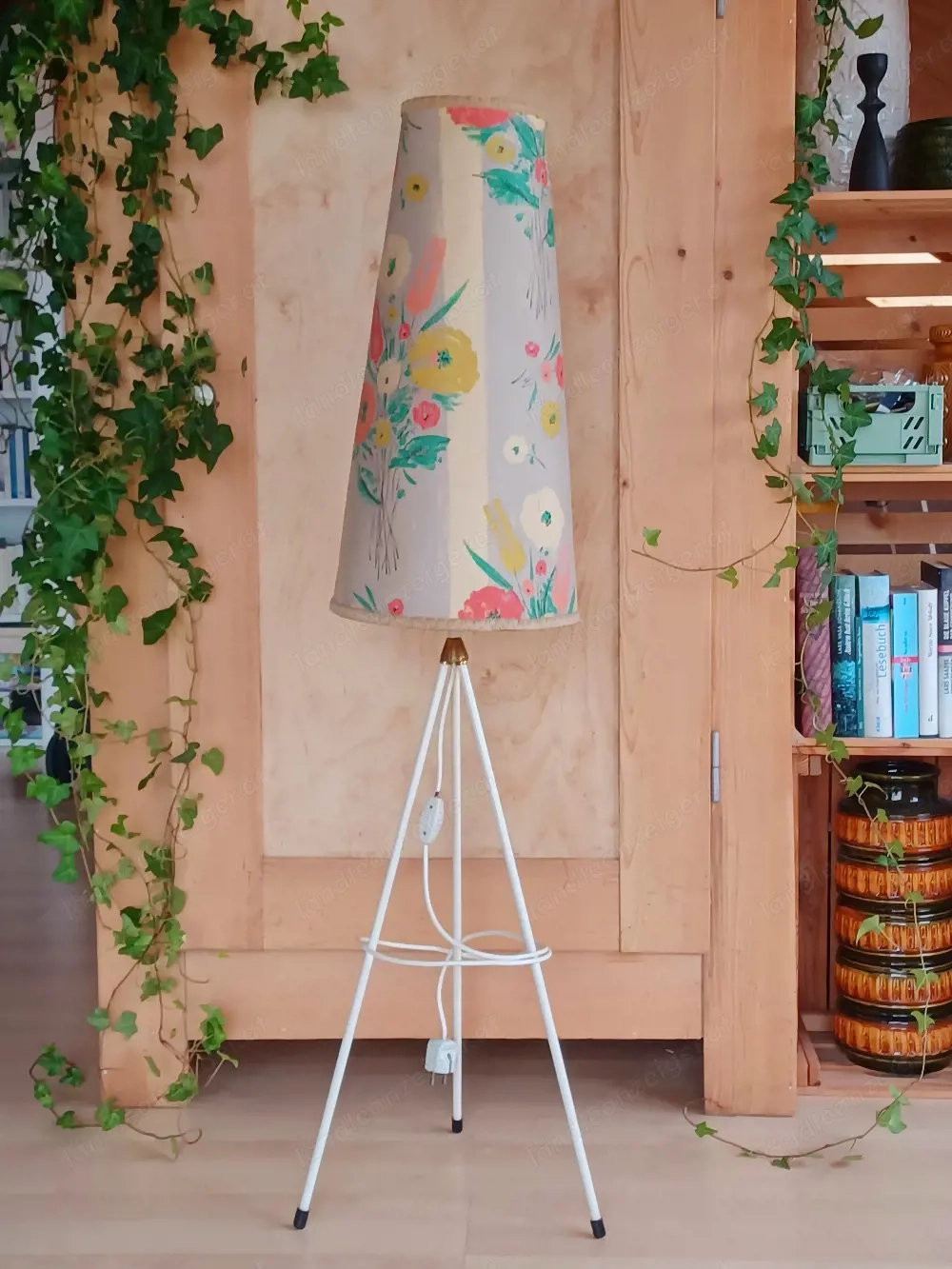 Vintage Stehlampe aus den 50er Jahren