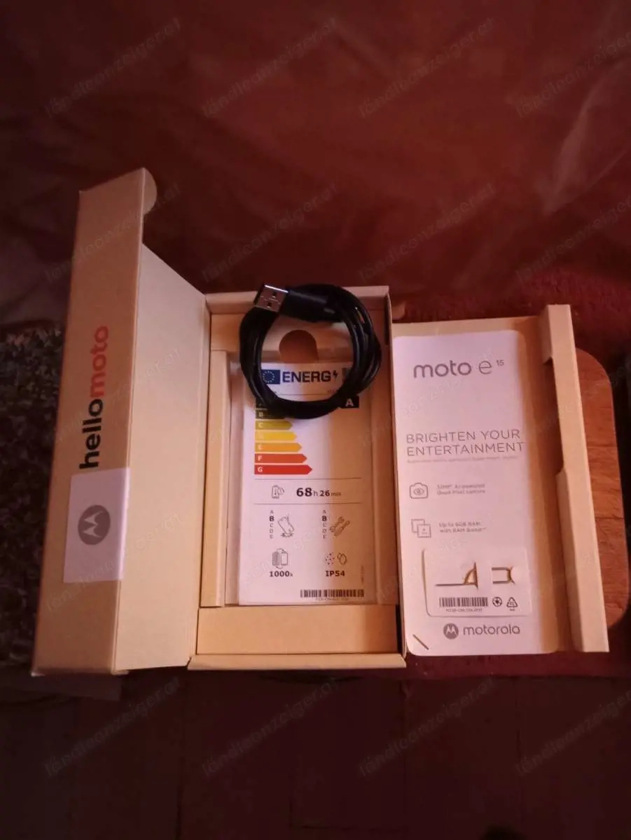 Motorola Moto E15 2 64GB Dual-SIM Nebelblau