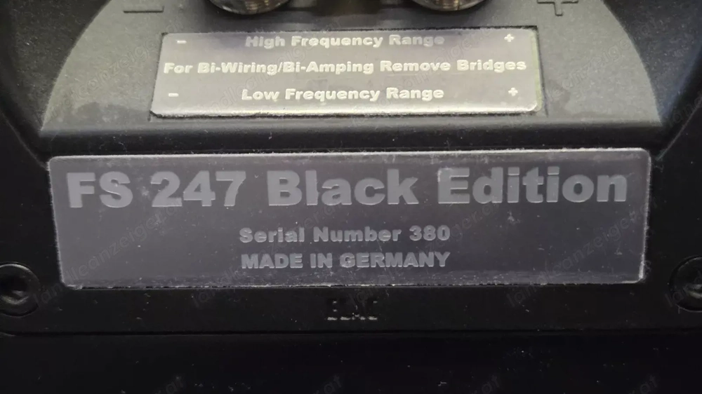 ELAC FS 247 Black Edition 2-1 2-Wege-Bassreflex-Standlautsprecher