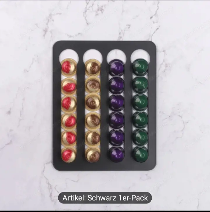 Kaffeekapseln Vorratshalterung.