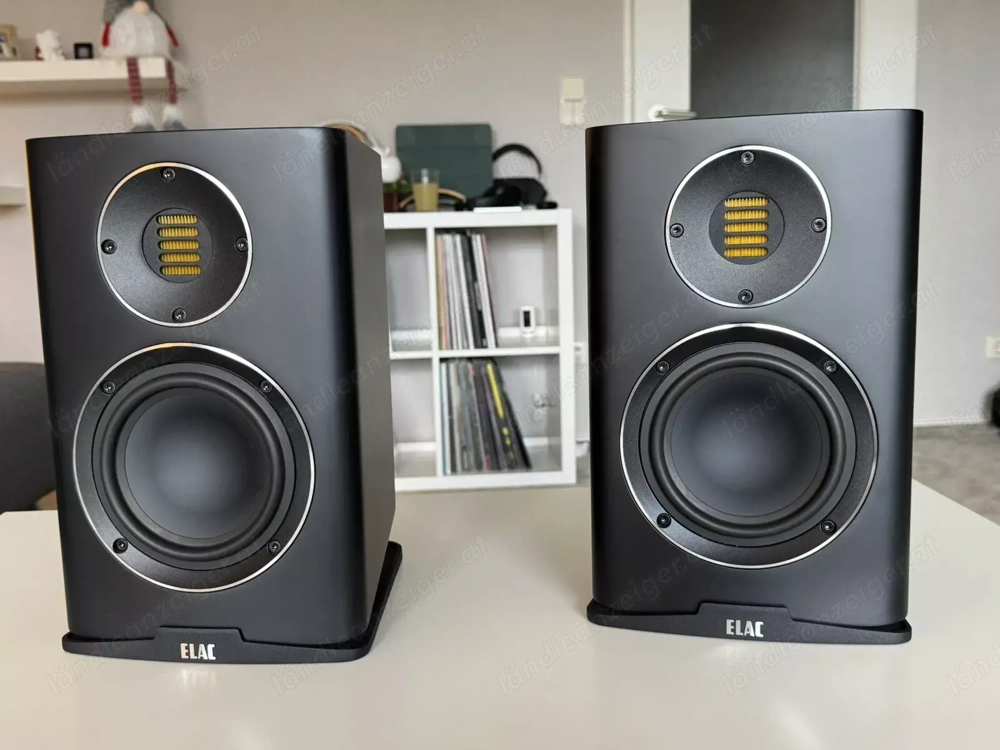 Elac Carina BS 243.4 - Kompaktlautsprecher Schwarz