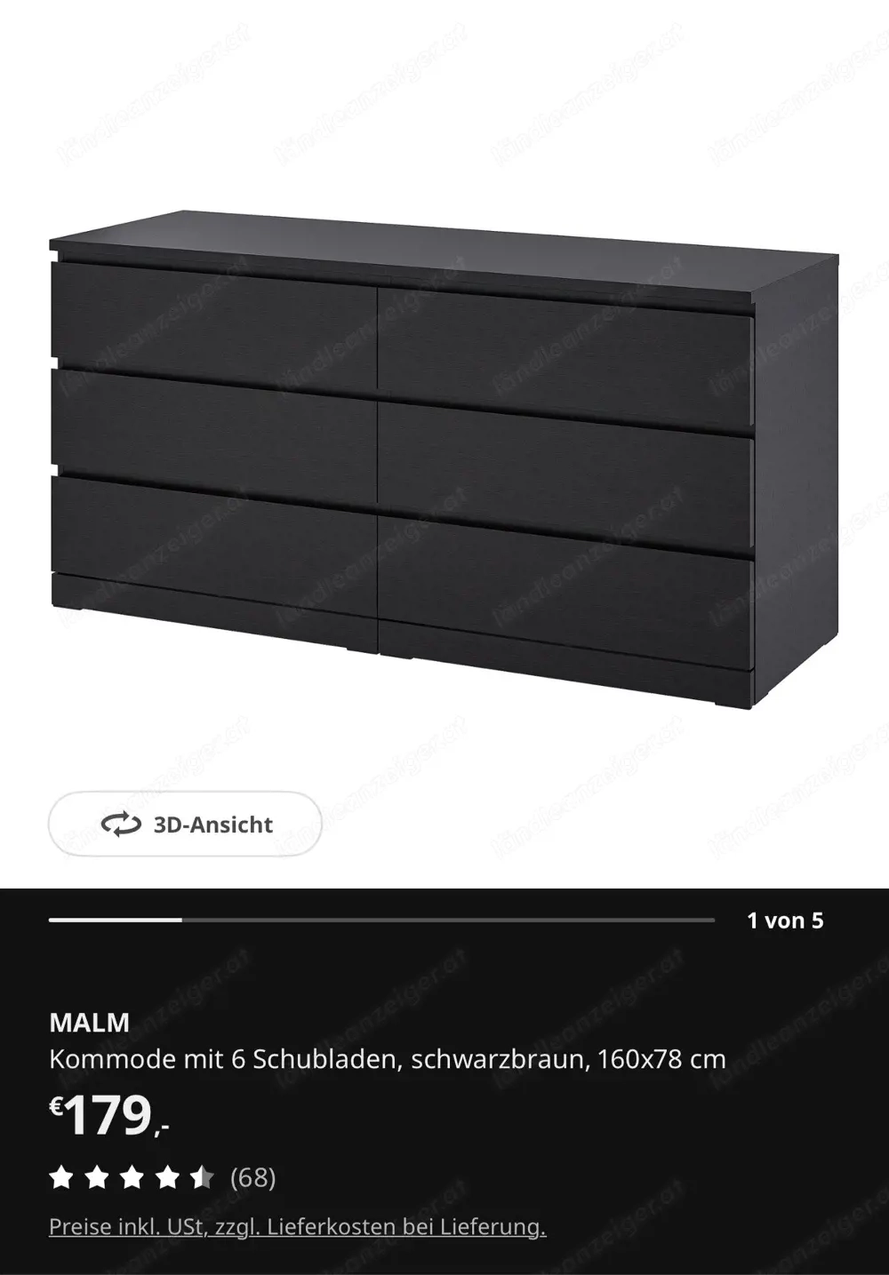 MALM Kommode Ikea