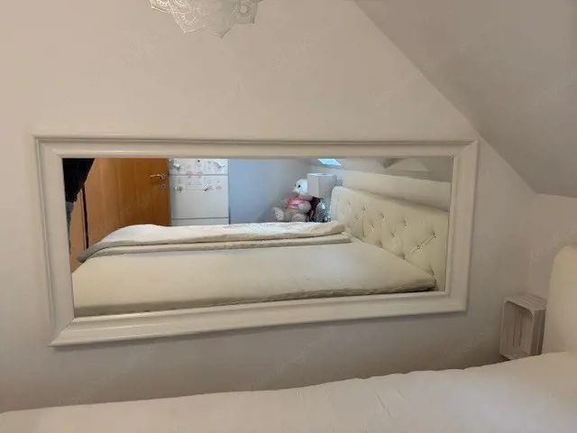 Spiegel 164 x 73 cm weiß