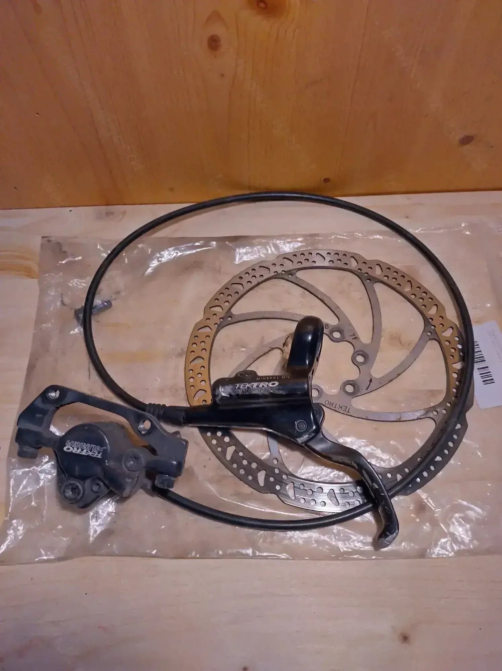 Tektro 2 Kolben Bremsen Set vo 180mm