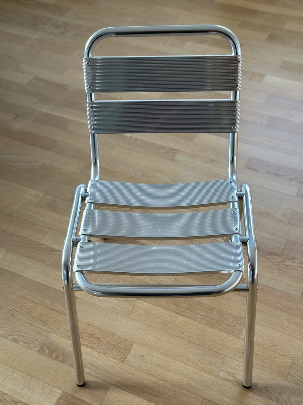 Alusessel mit Sitz- und Rückenpolster, 2 Stück