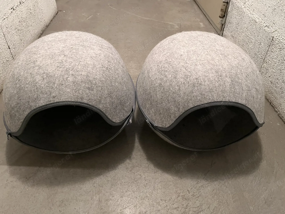 Kuschelhöhle   Filzhöhle für Katzen & kleine Hunde   gebraucht, guter Zustand