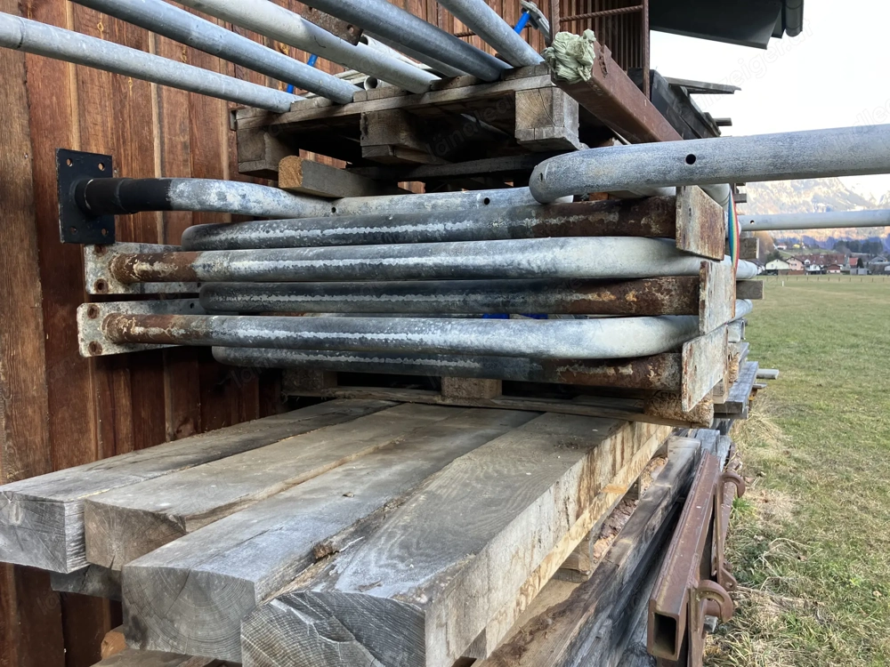 Verkaufe Liegeboxen, Bügel, Aufstallung