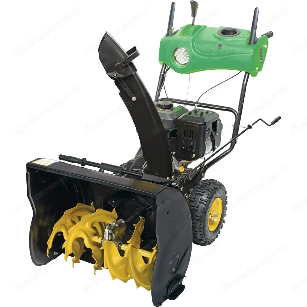 Schneefräse "Neu" mit Schneeketten