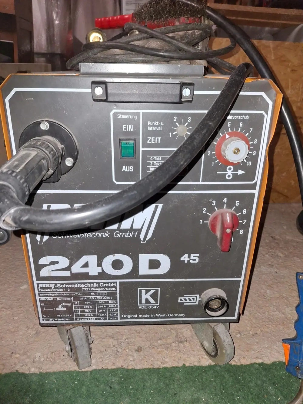 Schweißgerät Rehm 240D 45