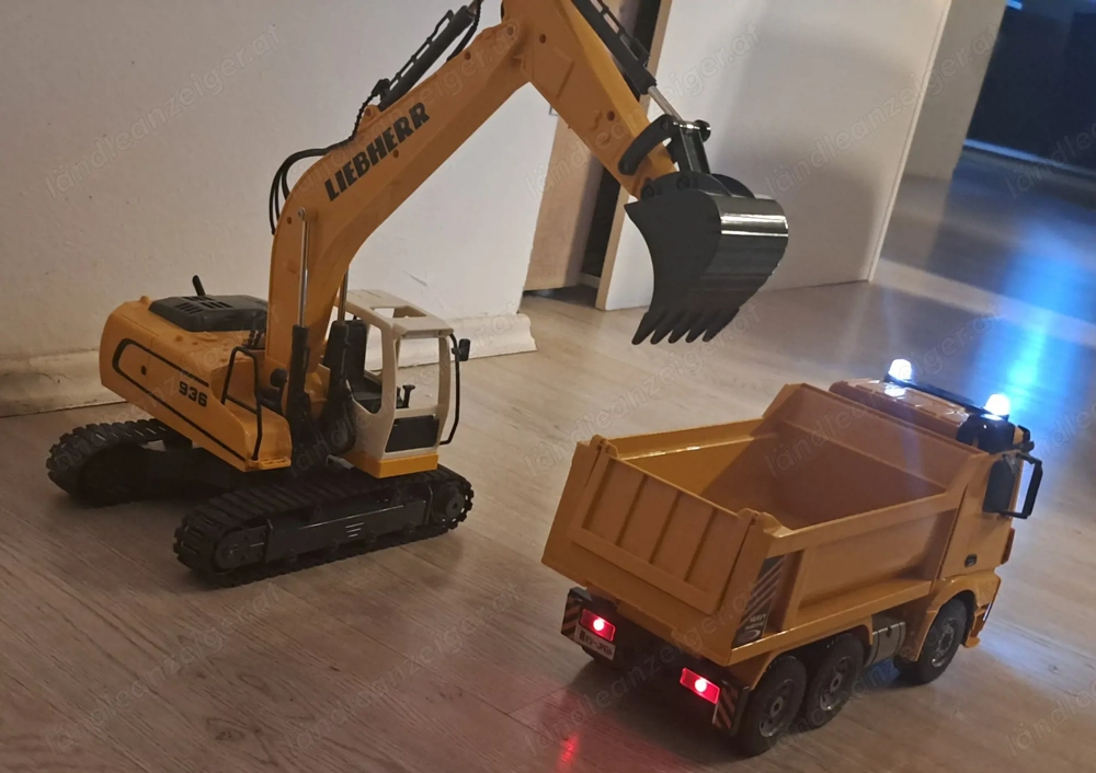 Rc bagger+lkw zuverkaufen