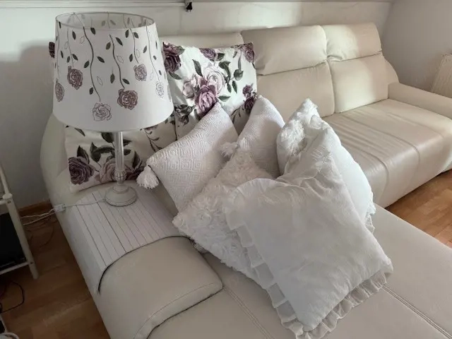 Tischlampe Lampe inkl. dazu passende Kissen im Set TIP TOP