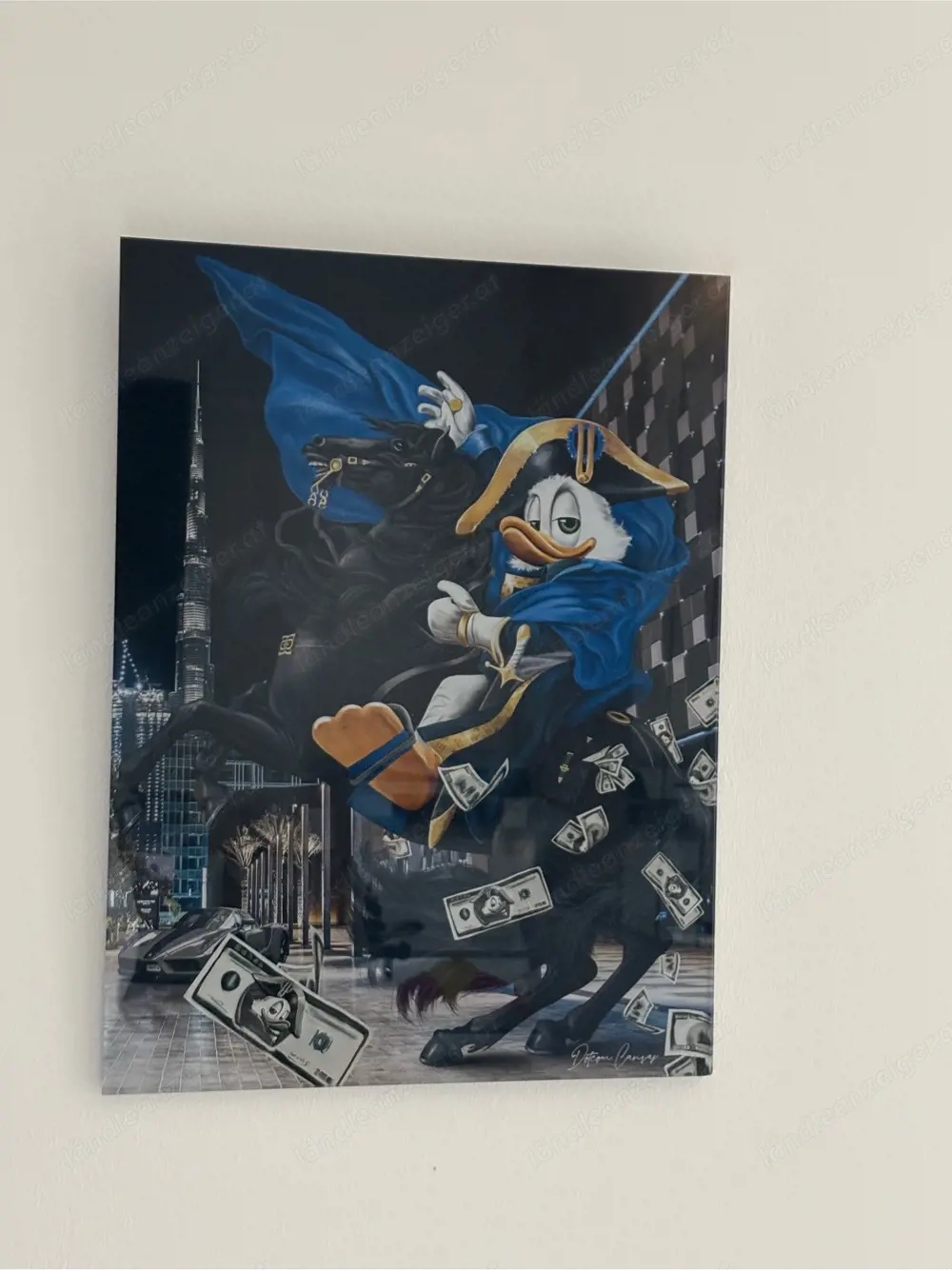 2 Moderne Comic Pop Art Wandbilder