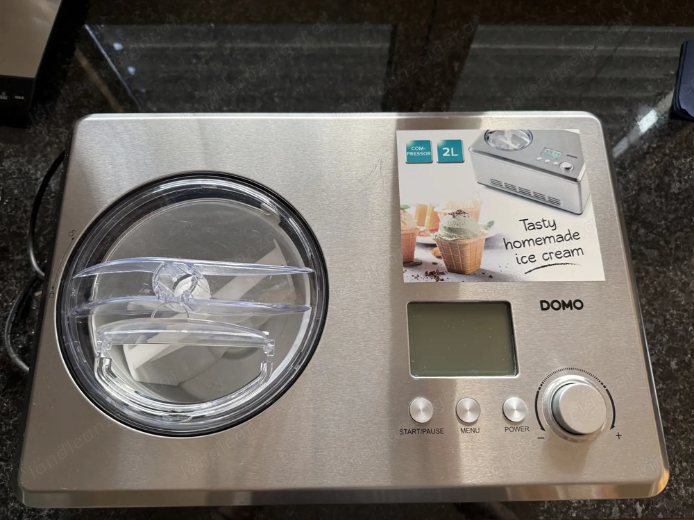 Eismaschine mit Kompressor - 2 L DOMO DO9201I 