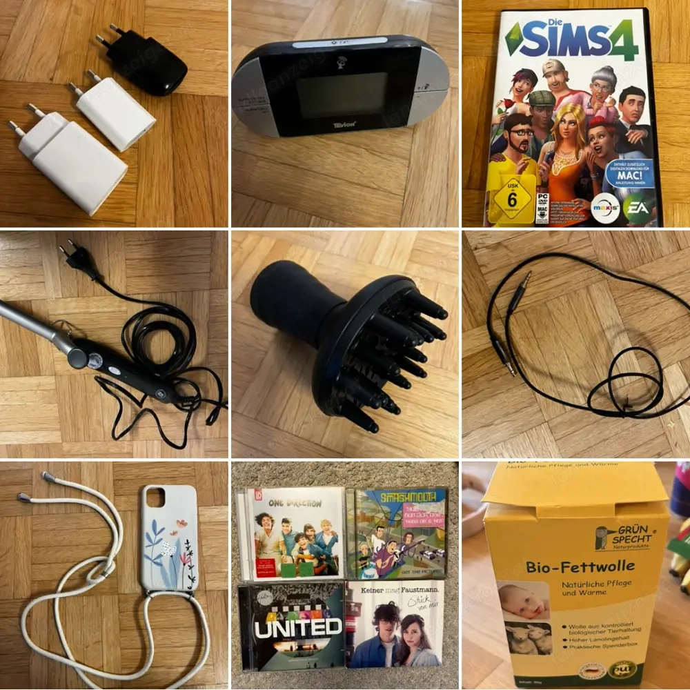 diverse Sachen zu verschenken