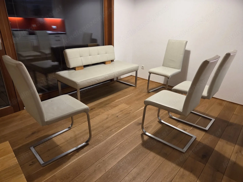 Tischgruppe Stuhl Bank