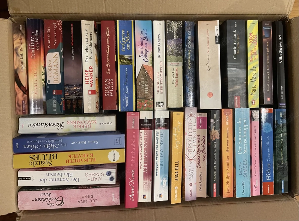 Konvolut Bücher 33 Romane und Krimis