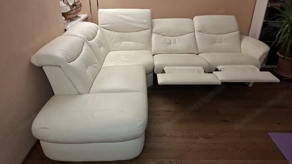 Ledercouch zu verkaufen