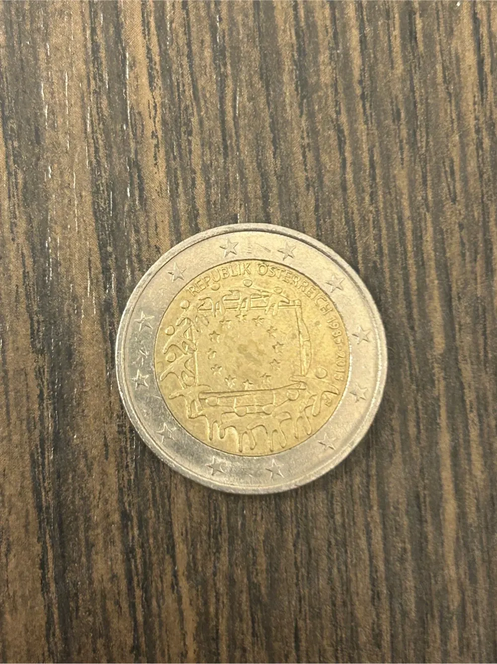 2 Euro Umlaufmünze Österreich 2015