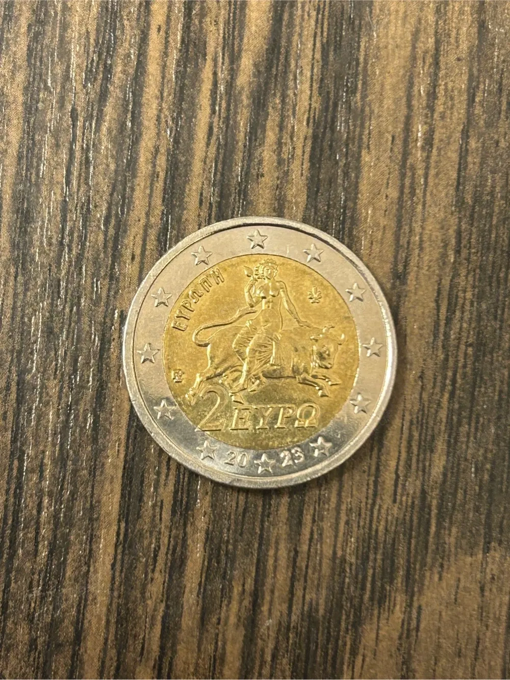 2 Euro Umlaufmünze Griechenland 2023