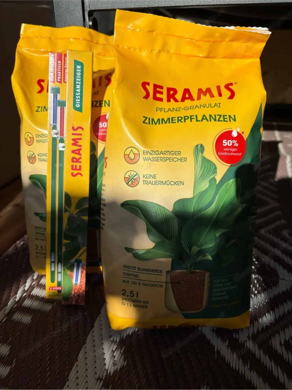 Seramis Zimmerpflanzen Erde + Gießanzeiger