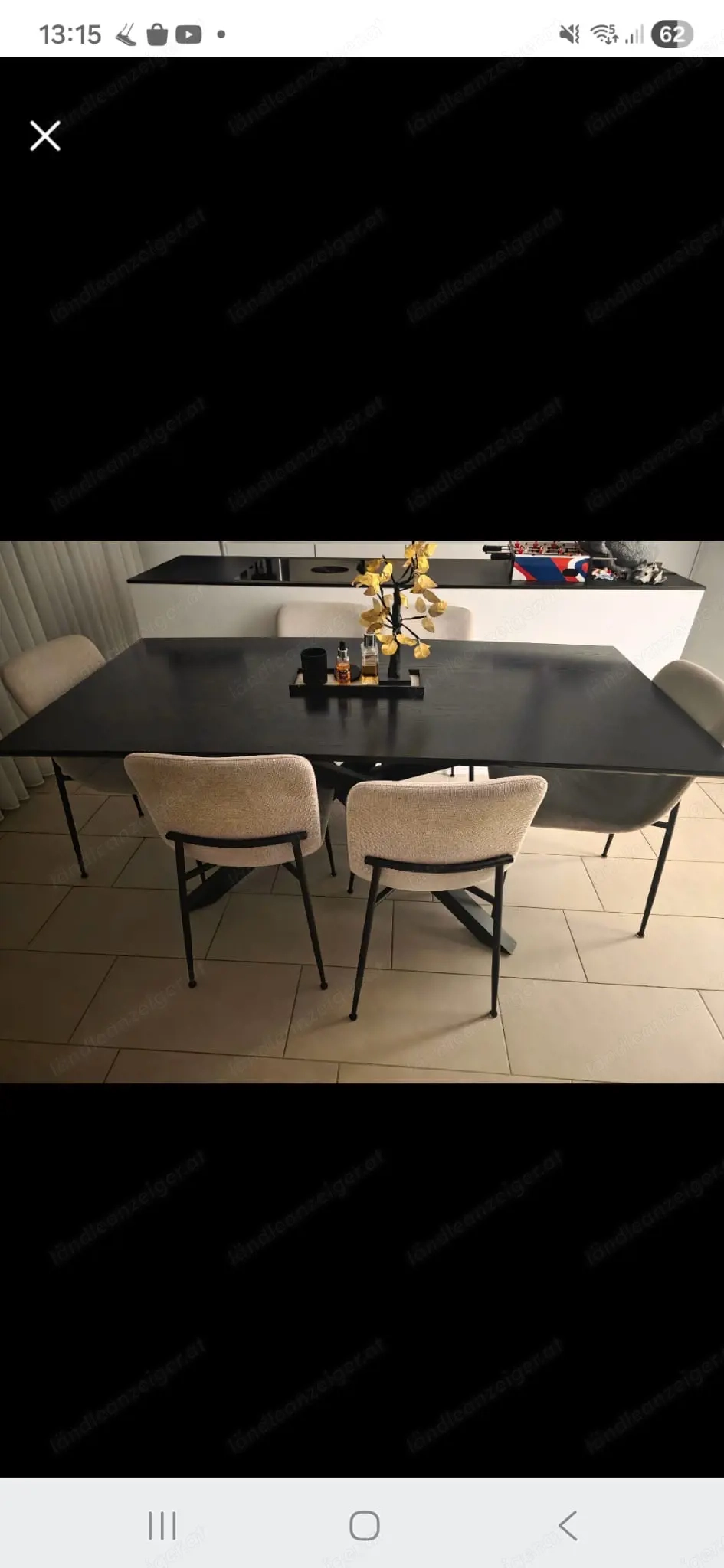 Esstisch ohne Stühle