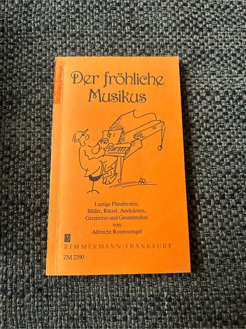 Der fröhliche Musikus, Albrecht Rosenstengel