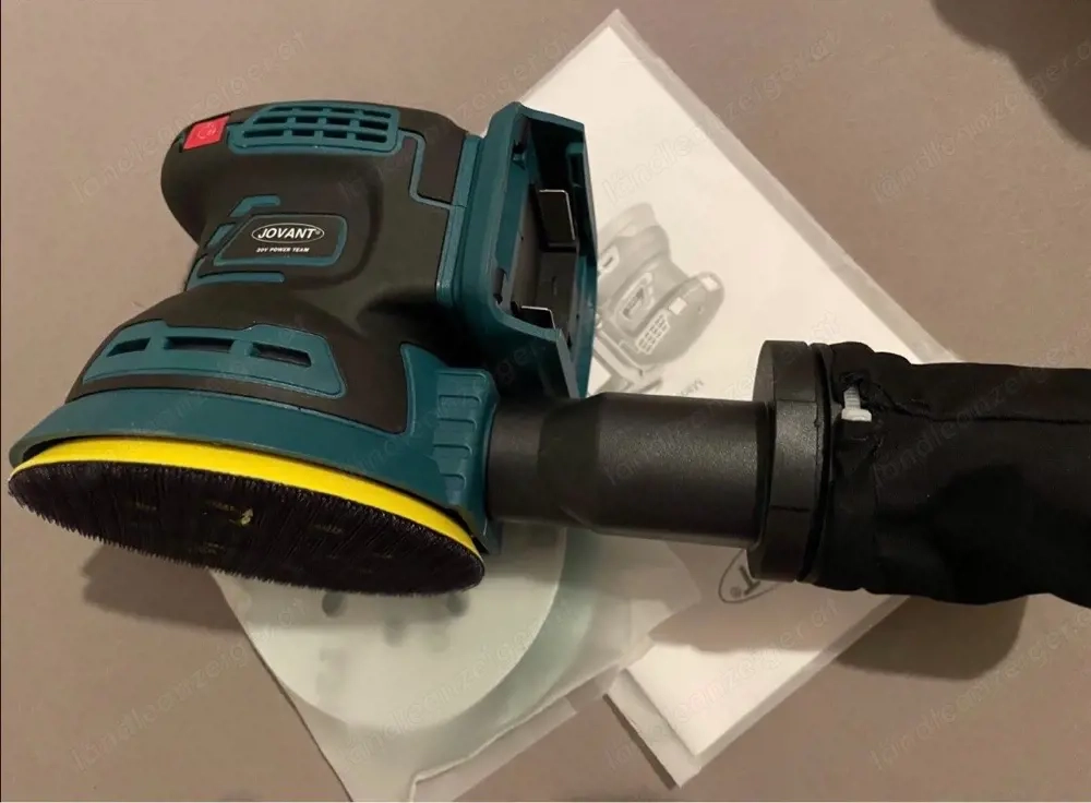 Jovant Exzenterschleifer mit Schleifscheiben