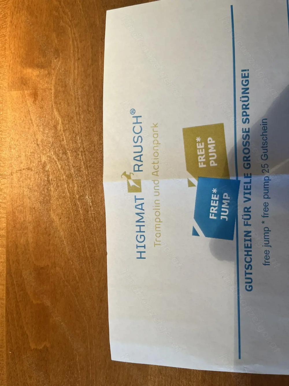 Gutschein günstiger als Normalpreis 