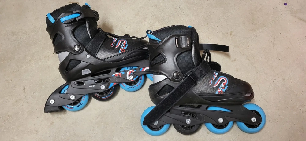 Inlline-Skates Gr.33-37 mit Schützern