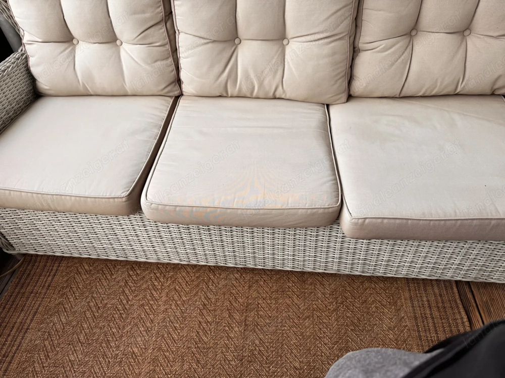 Elegante Gartenmöbel-Lounge in modernem Design   600   VB